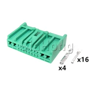 1 set 20 ways unsealed connector for honda high quality car wire harness plug automobile composite socket 6098 4597
