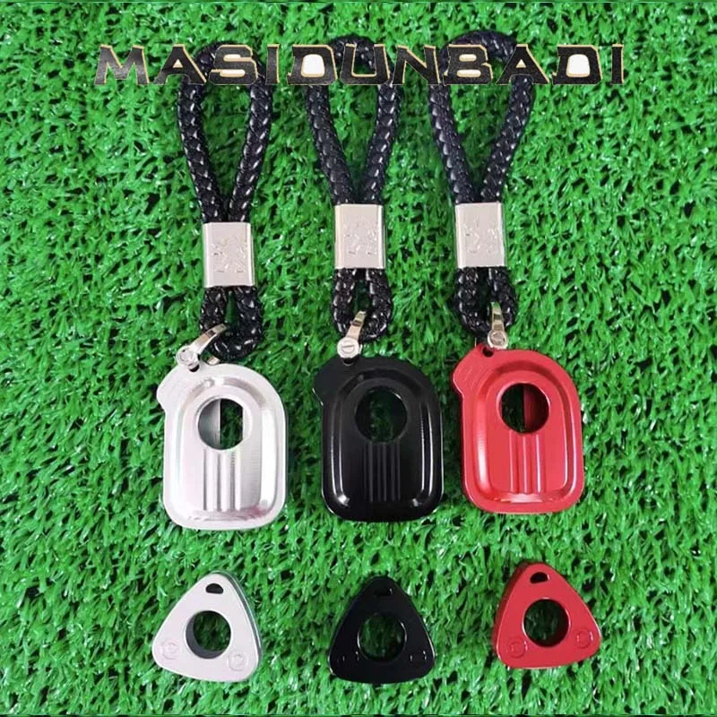 

For Peugeot Django 150 Manual Aluminum Alloy Key Case Motorcycle Key Case Key Chain Key Case