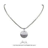new libra pendant necklace silver color stainless steel snake chain 12 constellations choker neckaces jewelry gifts n9201s05