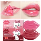 Кристаллическая коллагеновая маска для губ, патчи для губ, увлажняющая эссенция, против высыхания, губы, питательная осветляющая губа, корейская косметика, уход за кожей