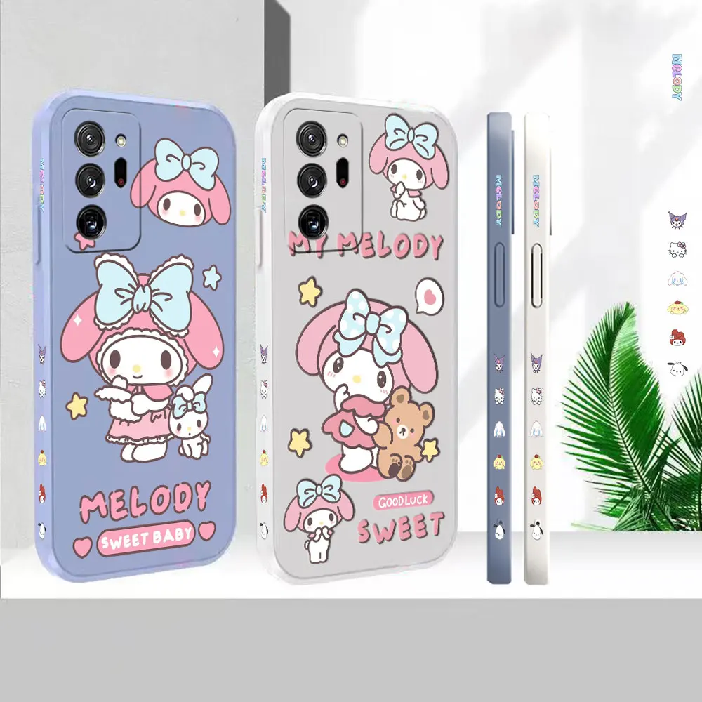 

Cover For Samsung A50 A30 A20S A10S A10 A14 Note 20 10 9 M32 M22 M12 M40S M80S M60S A02 Pro Plus Anime Cute My Melody Case Funda