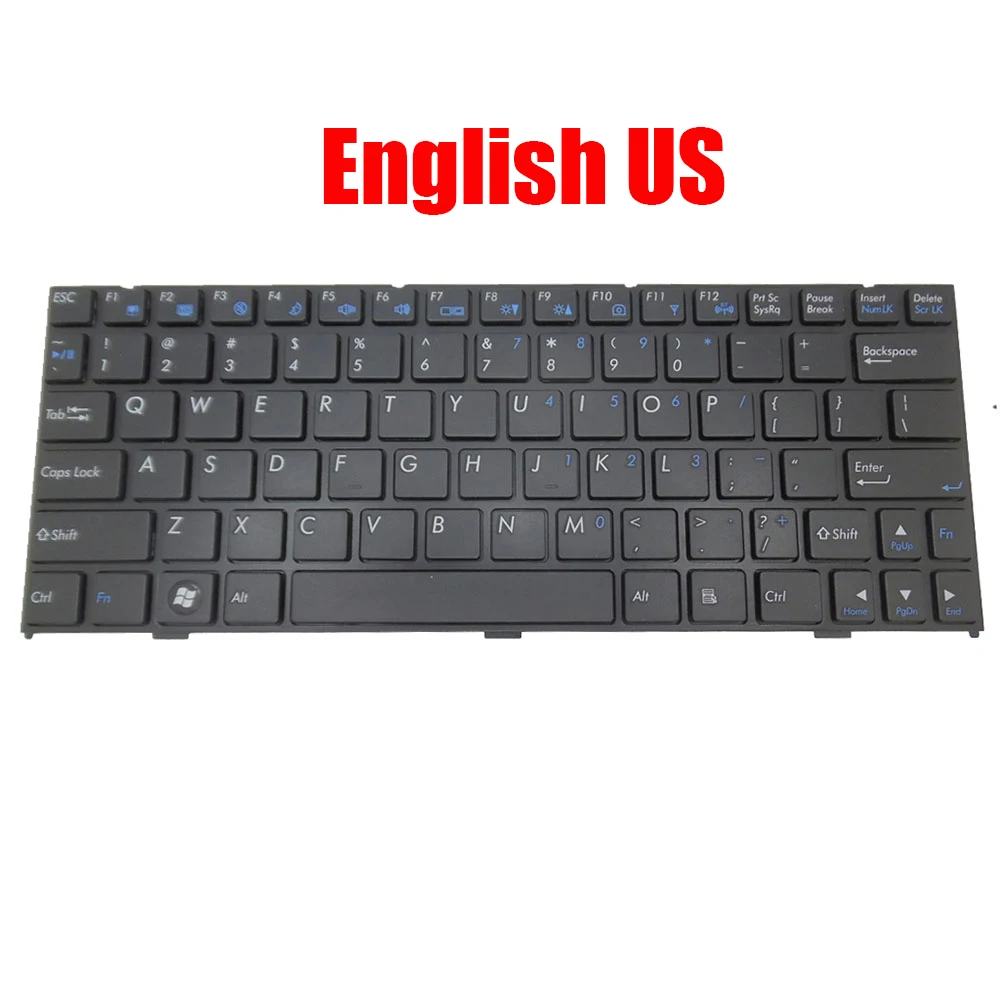 

Клавиатура для ноутбука Sager NP6110 (W110ER), английская, английская, черная, с рамкой, Новинка