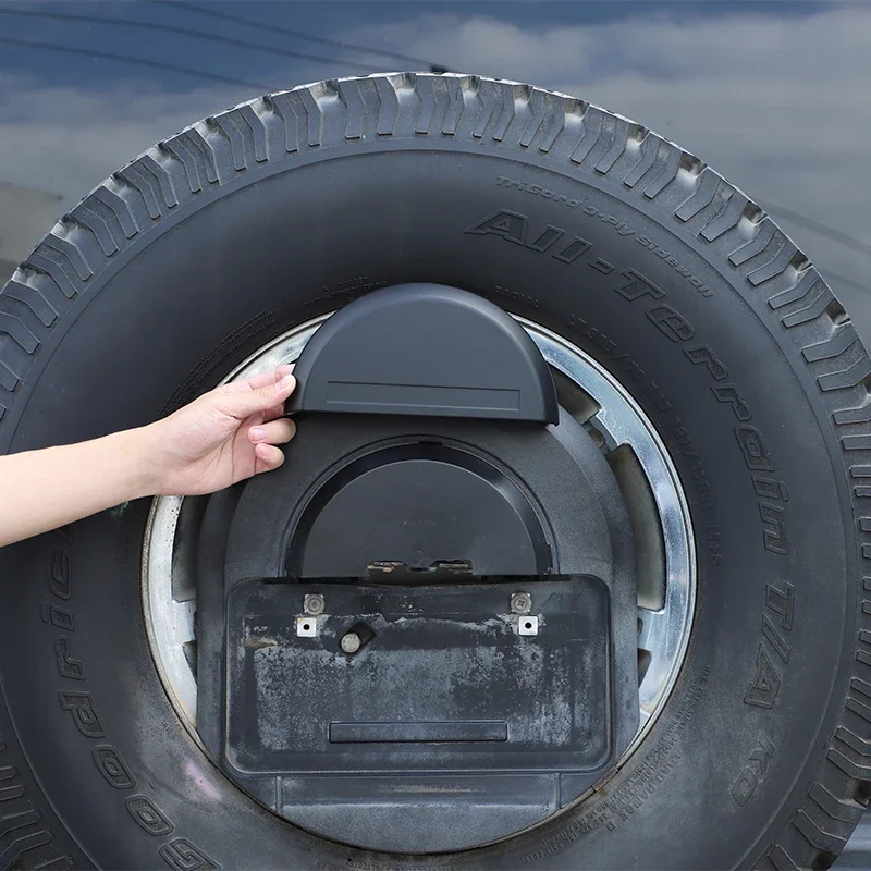 Яркая Задняя Крышка багажника автомобиля для Hummer H2 2003-2009 ABS задняя запасная шина