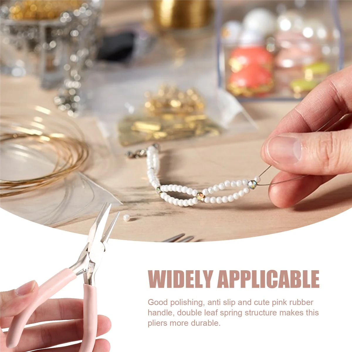 Круглые вогнутые плоскогубцы для проволоки мини-прецизионные инструменты гибки