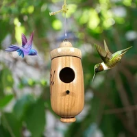 fashion outside wooden hummingbird house hanging swing hummingbird for wren swallow sparrow houses hummingbird