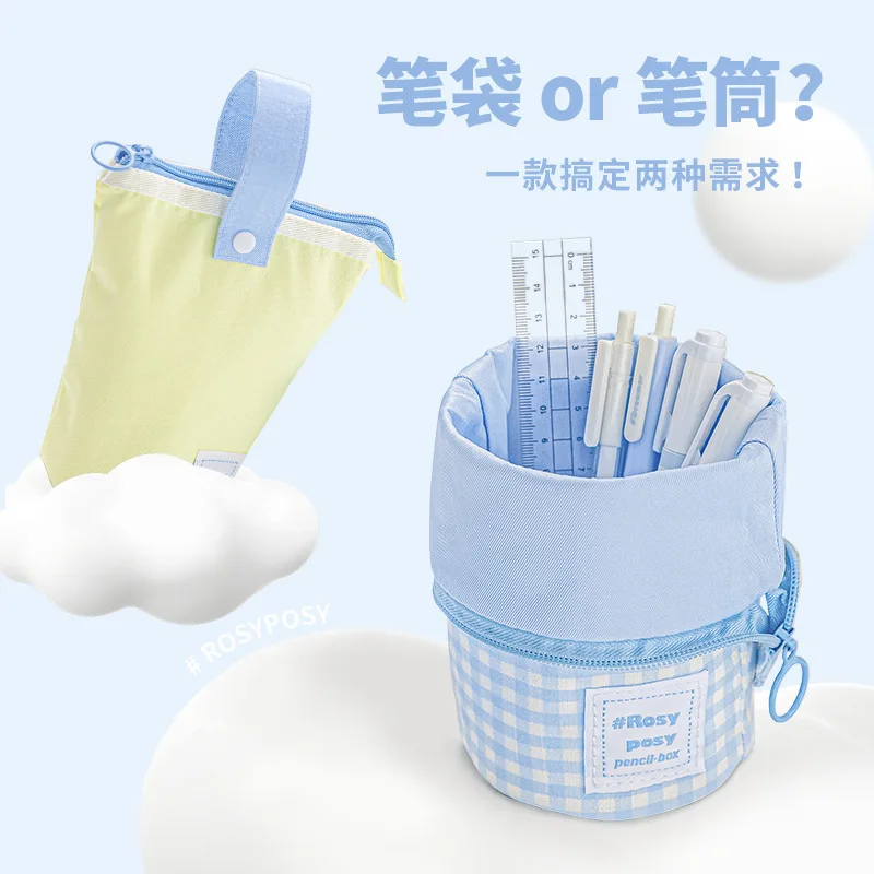 

Kawaii Pencil Cases for Girls Boys Zipper Cute Cat Pencil Box Purse School Supplies Stationery Gift