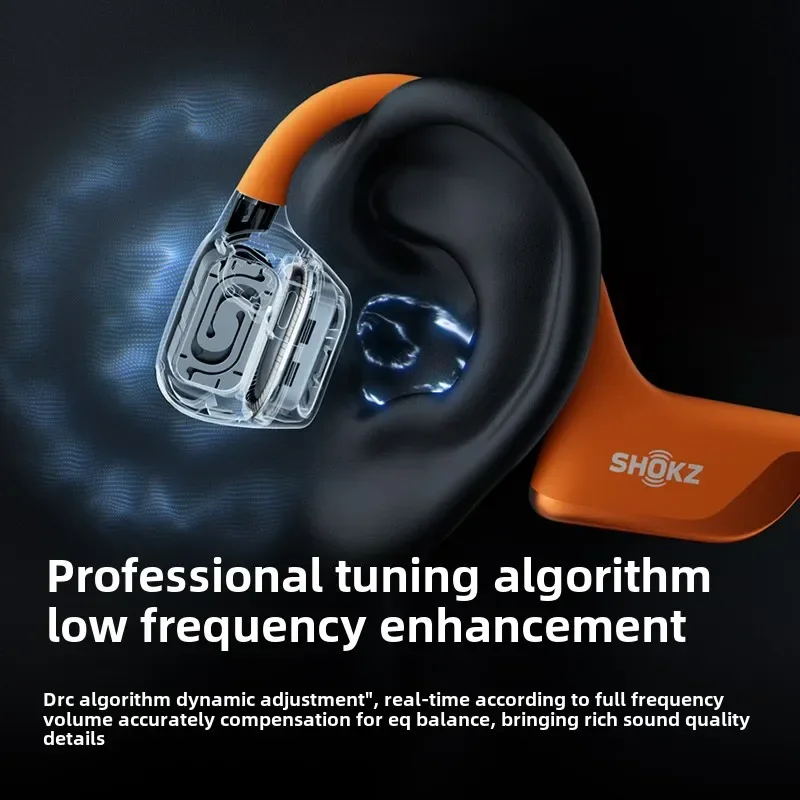 Фото Оригинальные Bluetooth-наушники SHOKZ OpenRun Pro 2 S820, IP55, водонепроницаемые спортивные наушники с костной проводимостью, музыкальные беспроводные наушники №5