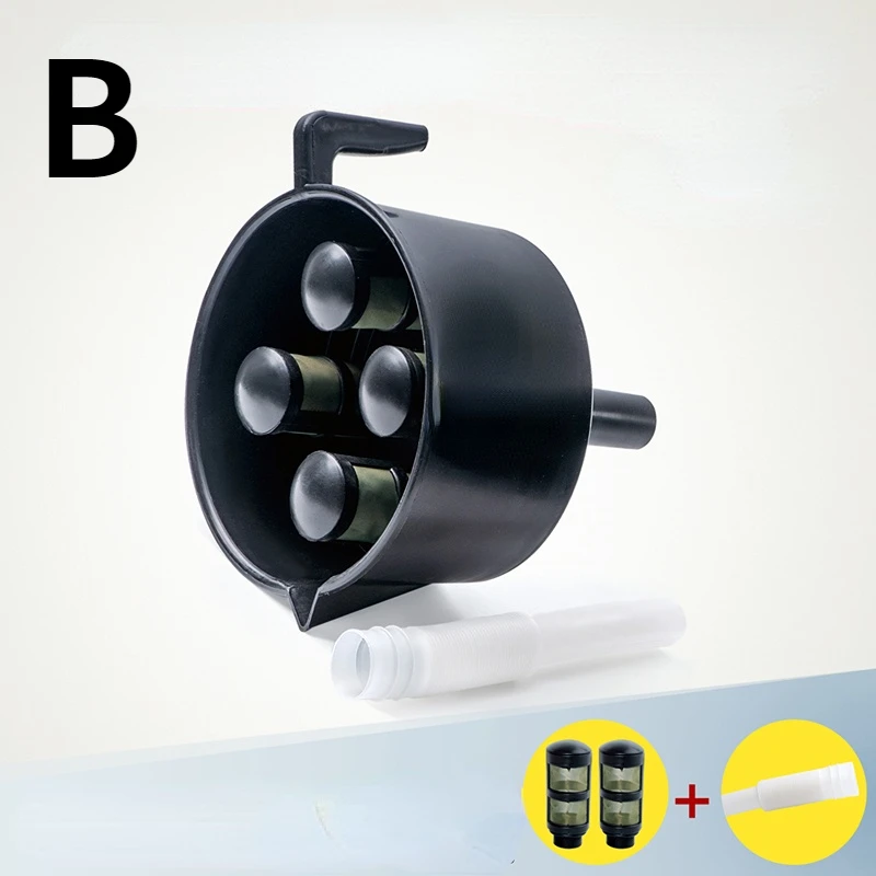 

1 шт. воронкообразный сепаратор масла и воды с тремя/четы фильтрующими элементами, дизельный газолилон, воронка с шифрованием, масленка, топливный фильтр