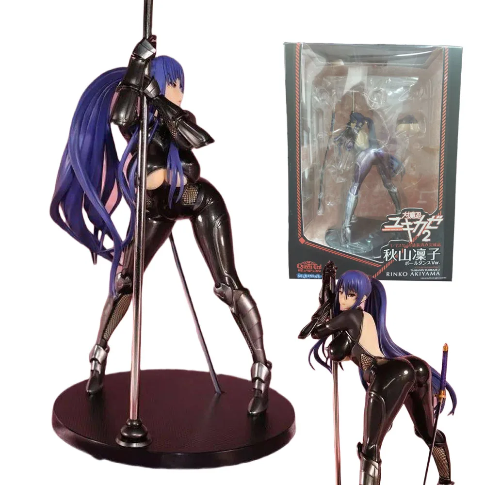 

26CM Against The Devil Ashak Anime Figure Rinko Akiyama Pole Dance PVC Action Figure Sexy Toys for Girls Collection for Toy