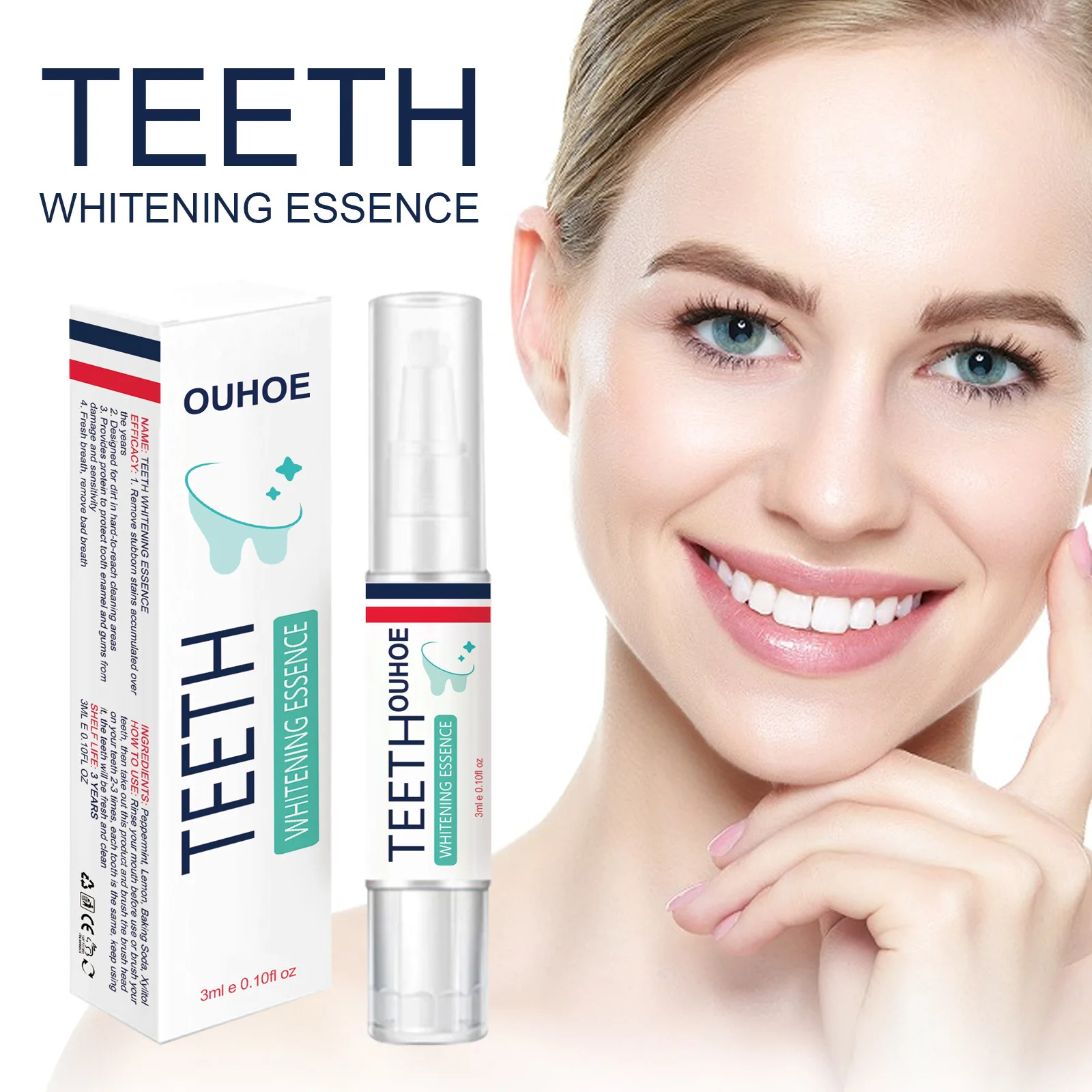 

Teeth Whitening Essence Removes Stains Yellow Tartar Dirt Refreshes Breath Cleanses Bad Breath Odor Dental Care Essence Liquid