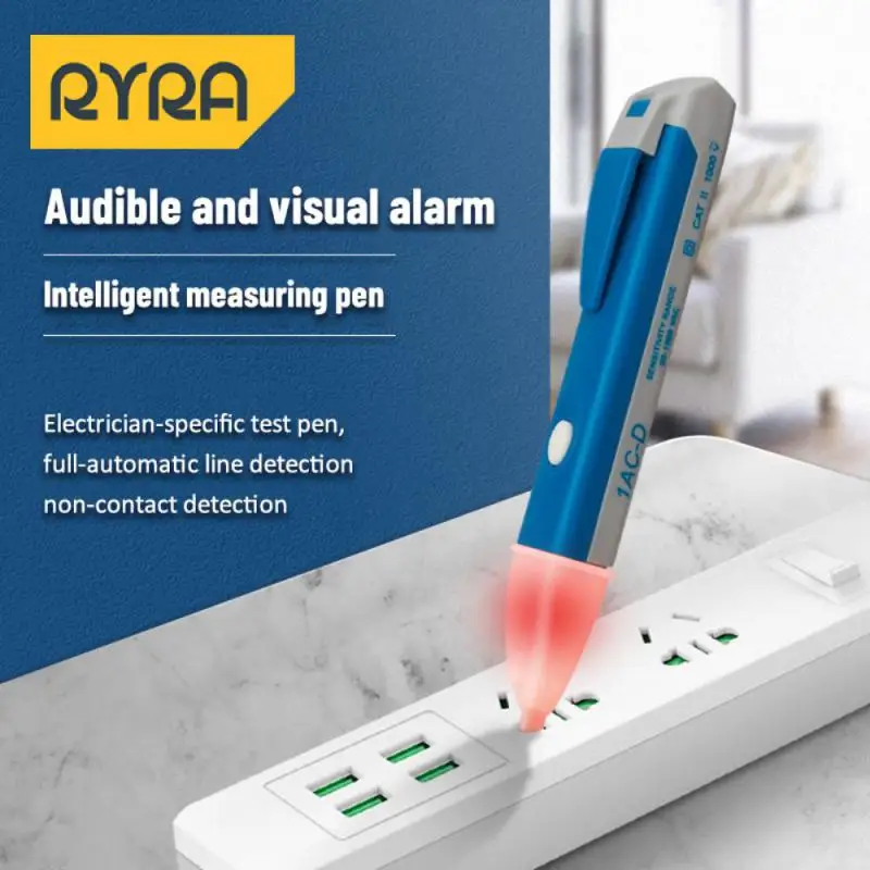 

Проверка электрической ручки Индуктивная измерительная ручка электрика проверка электрика измерение электричества карандаш Измерения Напряжения Бесконтактный