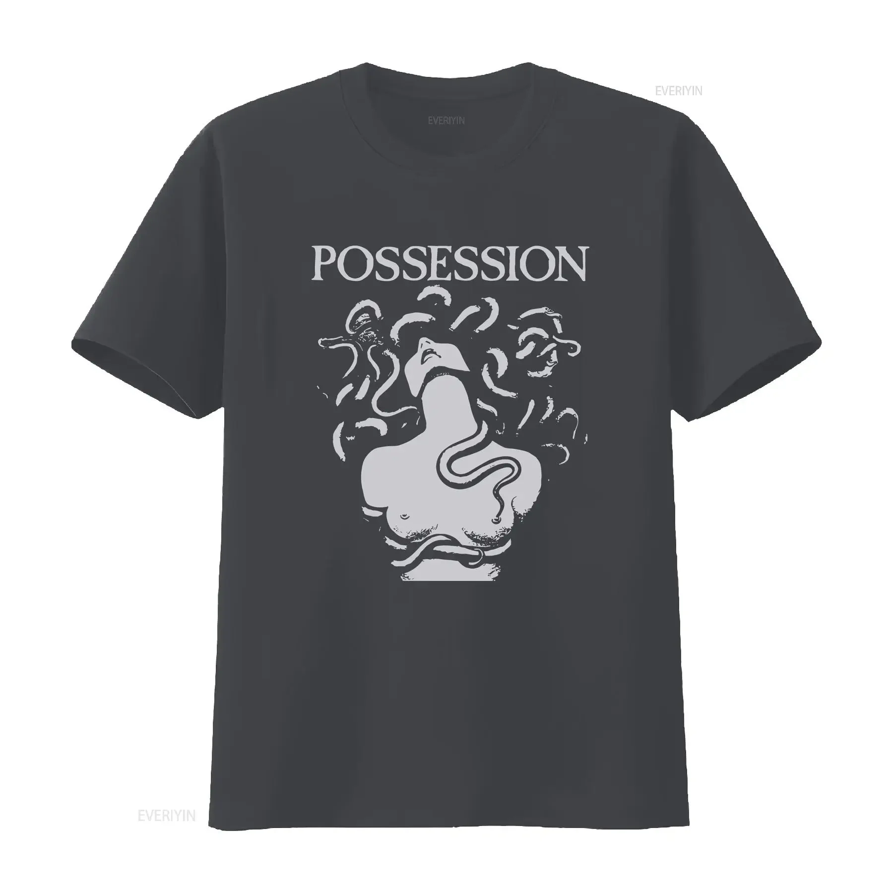 Фото Футболка POSSESSION 1981: культовые фильмы ужасов, Суспирия, Дэвид Линч, Хаусу, Санта Сангре, Дарио Ардженто, Мерзбоу, Кроненберг, Алегрехо №4
