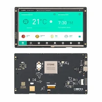 scbrhmi 10 1 inch lcd tft hmi display resistive touch panel module rgb 65k color intelligent series with enclosure