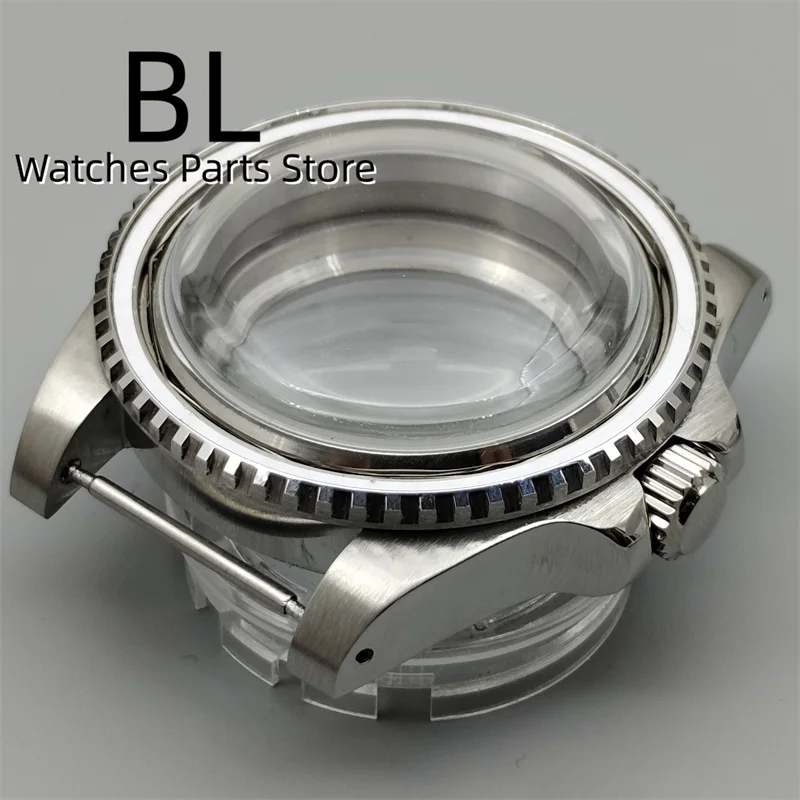 Часы BLIGER 40 мм Винтажное кольцо с куполообразным стеклом для NH34 NH35 NH36 ETA 2824 PT5000