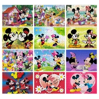 mickey minnie mouse jigsaw puzzles disney classical character wooden puzzles adults decompressing toys valentine lovers gifts