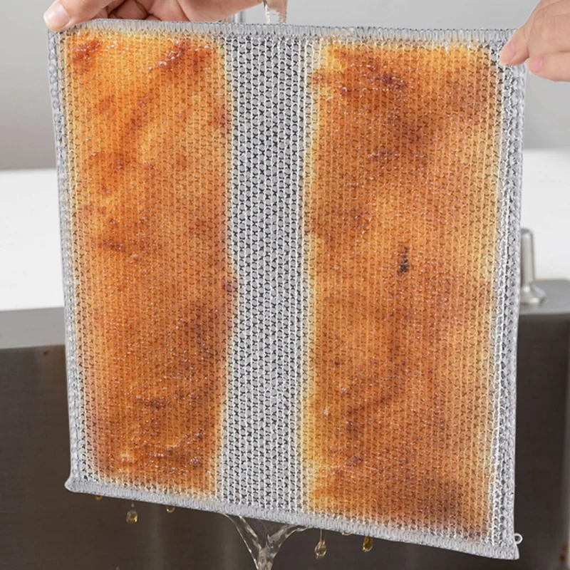 1/5/10 шт. Волшебная салфетка для очистки утолщенная Двусторонняя тряпка из