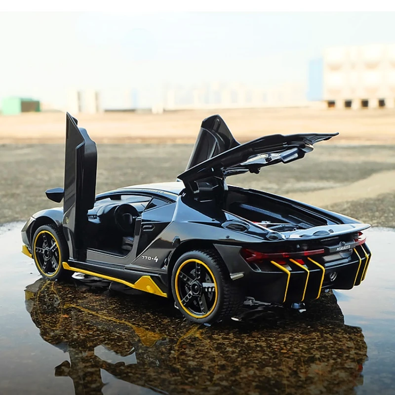 

Модель спортивного автомобиля Lamborghini, модель автомобиля из сплава, Детская Игрушечная модель автомобиля для мальчиков, Модель гоночного автомобиля, украшение, коллекционный подарок
