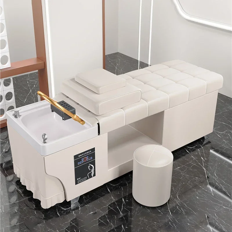 Спа-кровать для массажа волос со склада шампунь-стул китайская стирка прическа