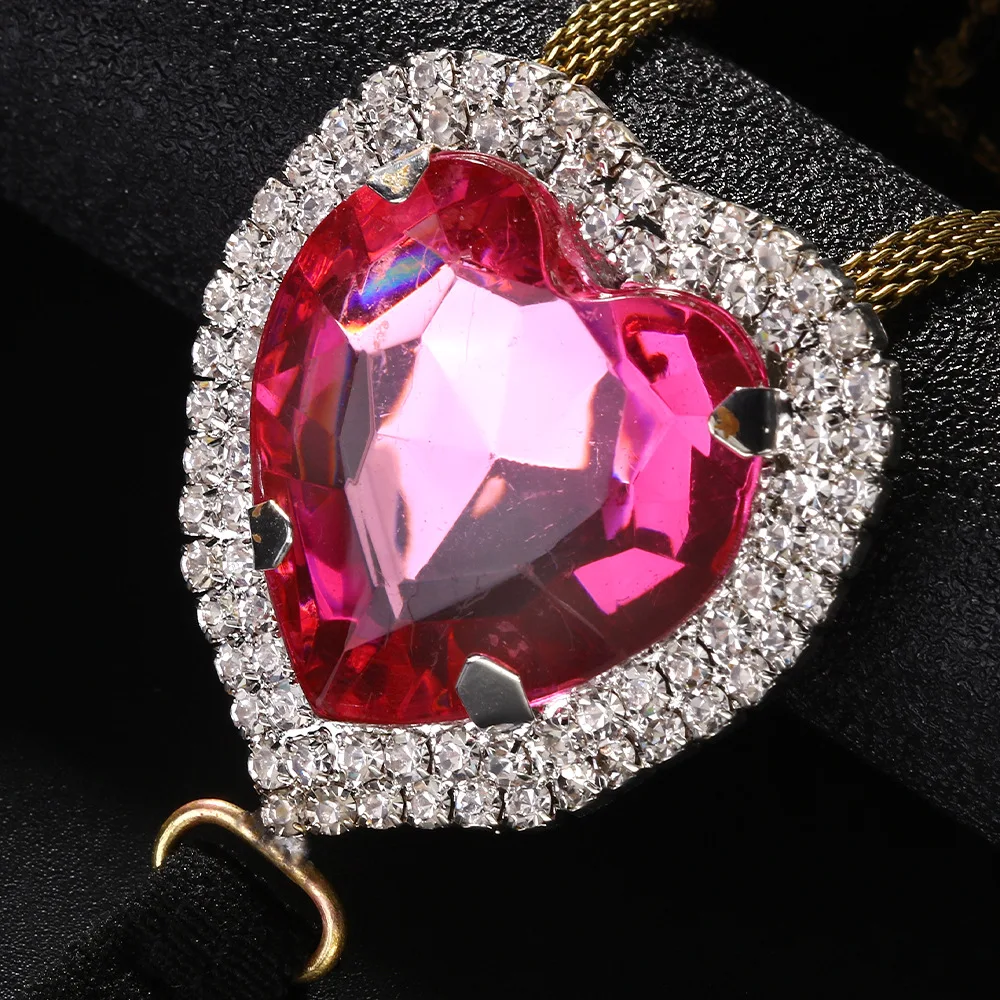 Женские Трусики-бикини Stonefans розовые стринги с сердечками для ювелирных изделий