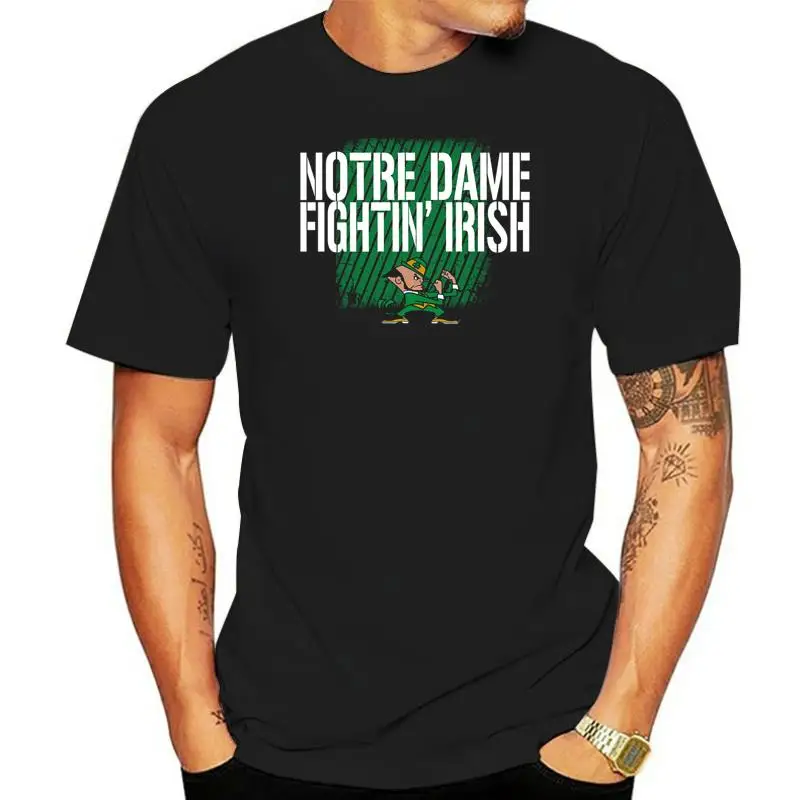 

Notre Dame Fighting Irish Attitude Short Sleeve T-Shirt Men Women S 3Xl Slim Fit Tee Shirt