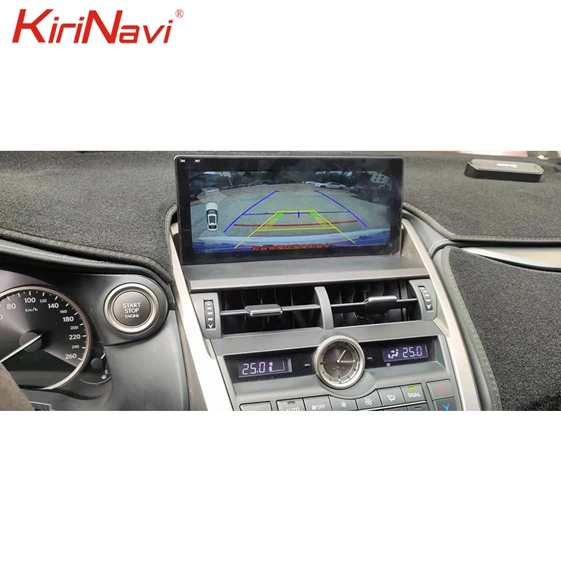 Автомагнитола KiriNavi 10 25 дюйма Android 11 для Lexus NX NX200 NX200T 300h 2014-2018 автомобильный DVD