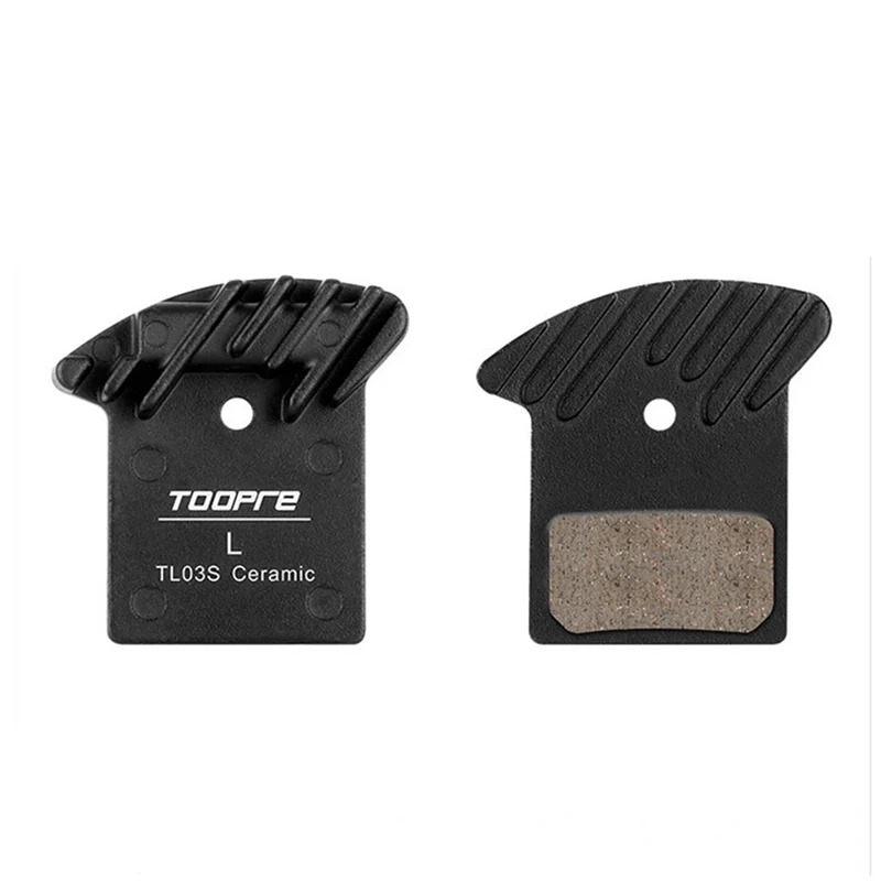 

TOOPRE Mountain Bike Ceramic Disc Brake Pads EIEIO Heat Sink Brake-Pad for SHIMANO Caliper Bicycle Parts,03S