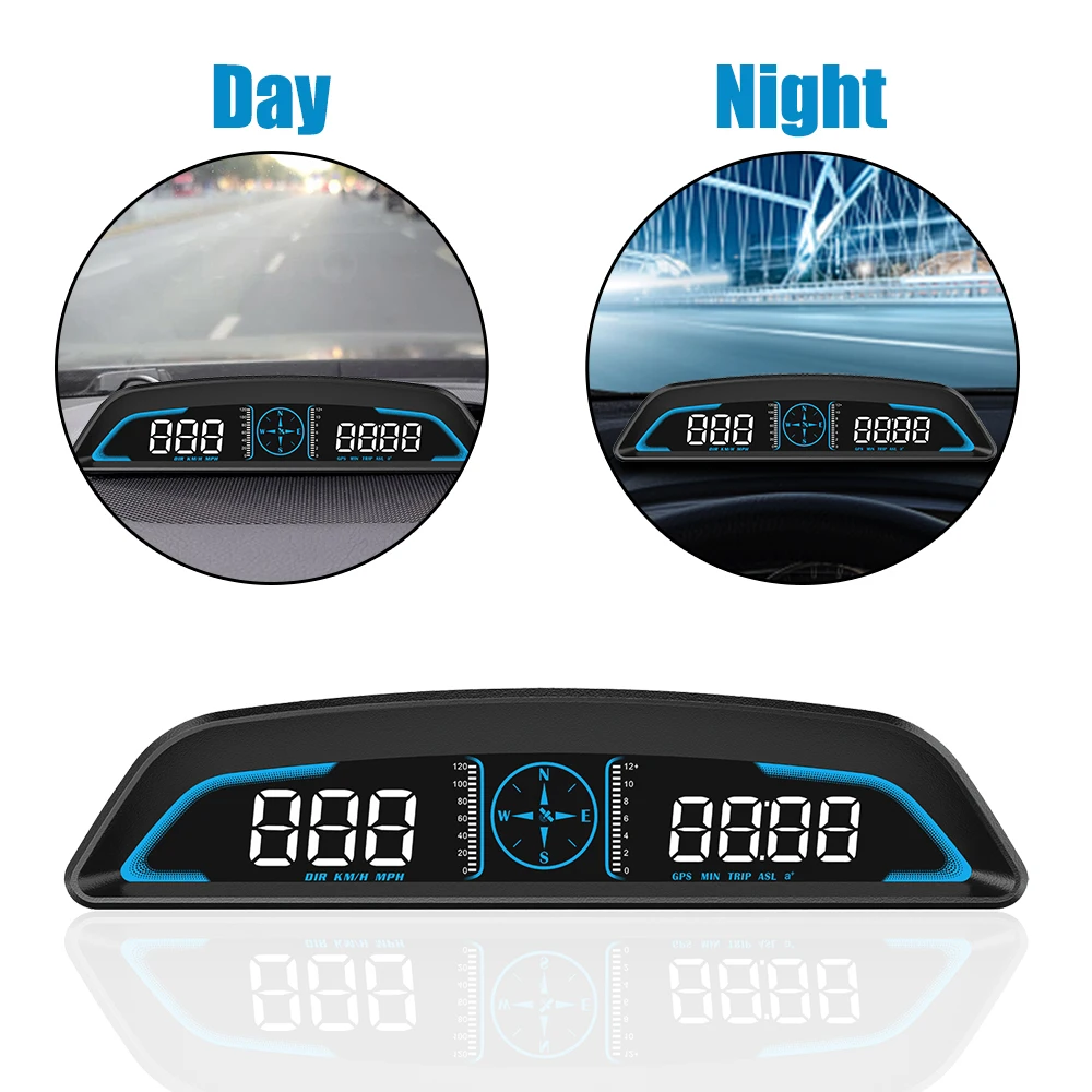 

G3 GPS HUD проекционный дисплей Универсальный Автомобильный спидометр умная Цифровая Сигнализация напоминание измеритель Автомобильная элек...