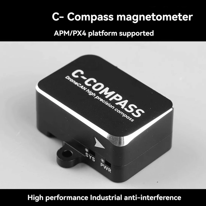 Магнитометр для CUAV LISI C-COMPASS высокоточный магнитометр RM3100 компас PX4/APM защита от