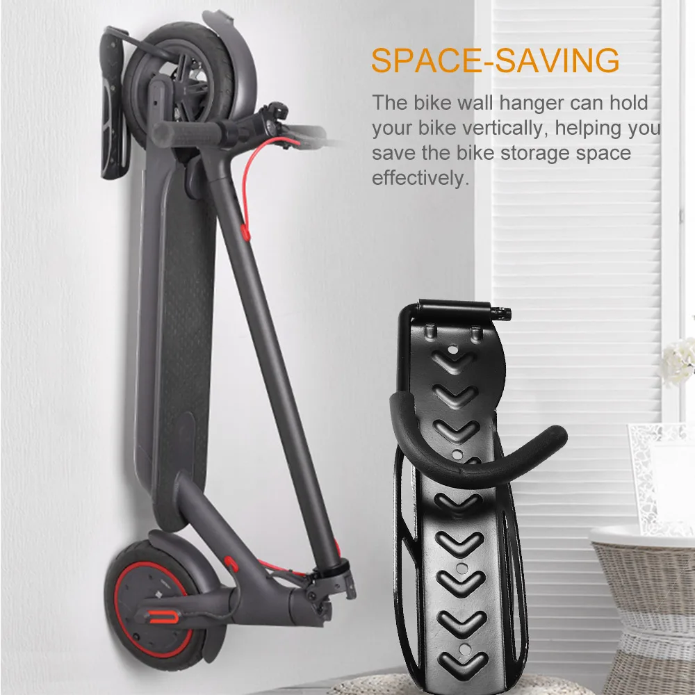 

Car Electric Bicycle Bicycle Wall Mount Large Load Capacity Bicycle Rack Electric Scooter Bicycle Wall Rack For In-Car Household