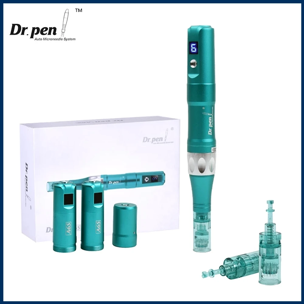 Dr Pen Ultima A6 S Professional Microneedling Pen Wireless Derma Auto Pen A6S Best Skin Care Tool Kit for Face and Body