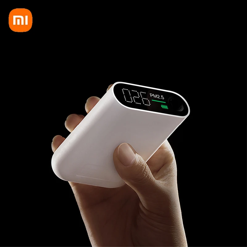 

Xiaomi Smart PM2.5 Detector Home Indoor Air Quality Monitoring Environmental Testing Instruments Haze Table Charging Portable