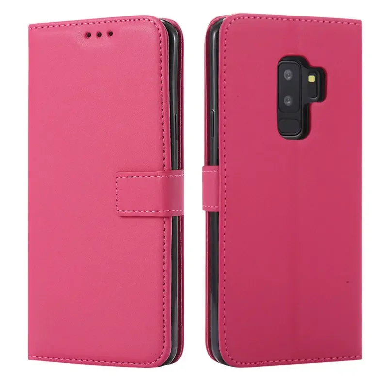 S9 чехол для Samsung Galaxy G960F кожаный бумажник откидной Чехол + S 9 Plus G965F оболочка чехлы
