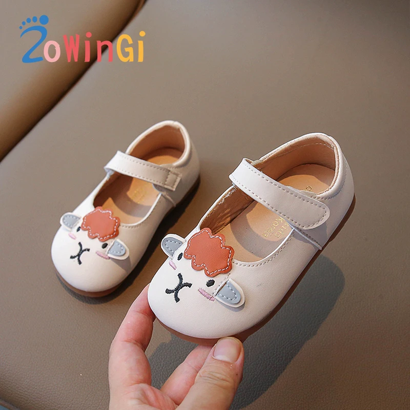 

Size 21-30 Mary Jane Shoes Cute Cartoon Girl Slippers Hoop & Loop Toddler Girl Shoe Comfortable tenis infantil zapatillas niña