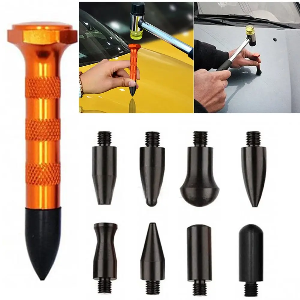 

Car Body Dent Repair Tool Paintless Dent Repair Knock Down Pen PDR Tools Tap Dent Removal Hand Tool for Dent Remove Hail Fix