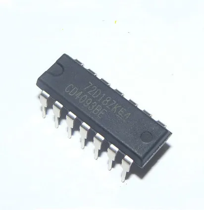100 шт.-500 шт. CD4093BE CD4093 4093 DIP-14 IC | Электронные компоненты и принадлежности