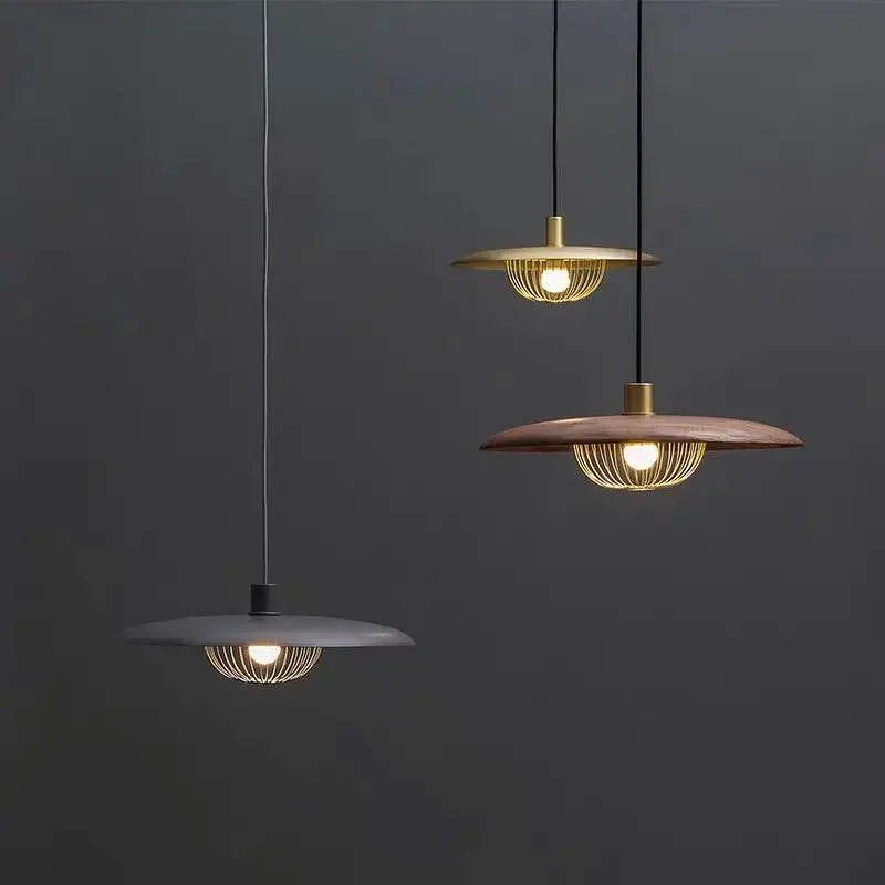 Люстра-тарелка в скандинавском стиле креативная маленькая люстра с одной