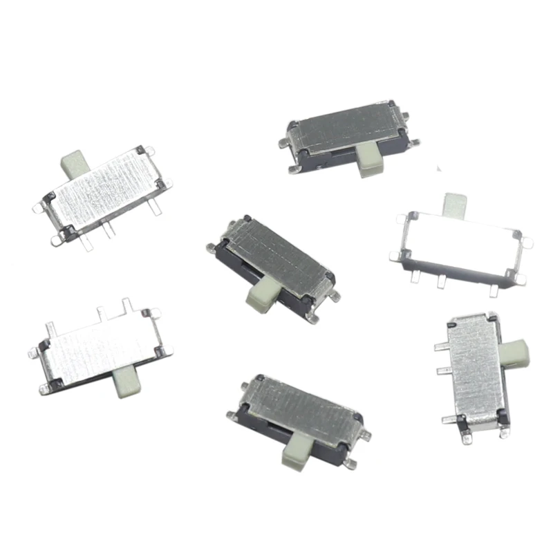 Фото 【200-50 шт.】миниатюрный SMD SMT переключатель MSK-12C02, 7-контактный, 1P2T, вкл/выкл, для MP3, MP4 №5