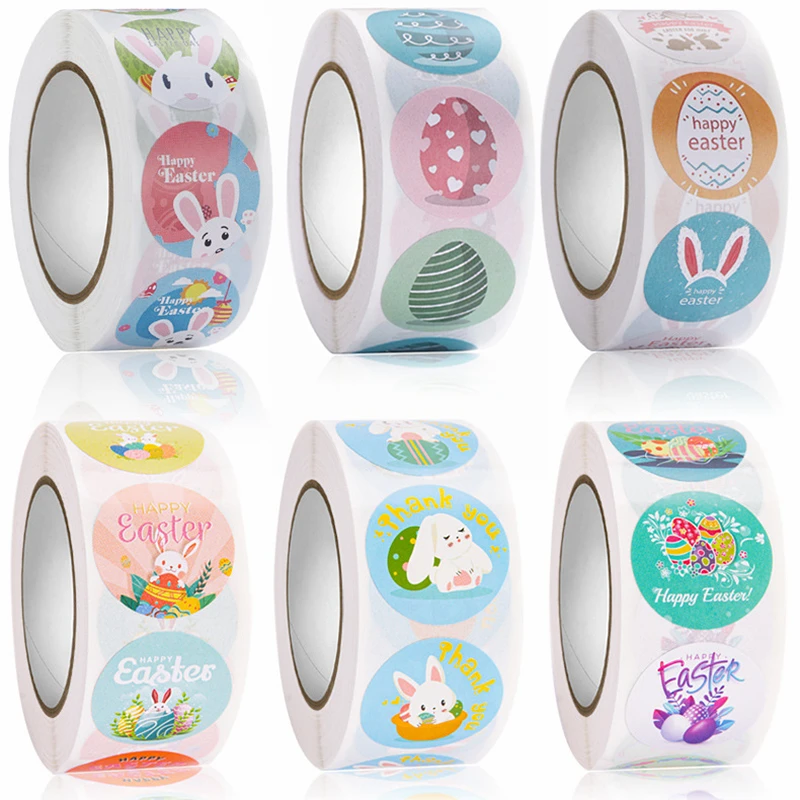 

500 шт./рулон, наклейки для подарков