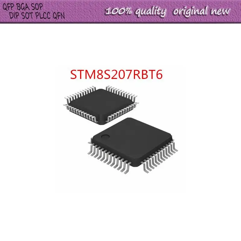 

Новинка, 1 шт./партия, STM8S207RBT6 STM8S207RB STM8S207RBT STM8S STM8S207 STM8S207R STM8S207RB