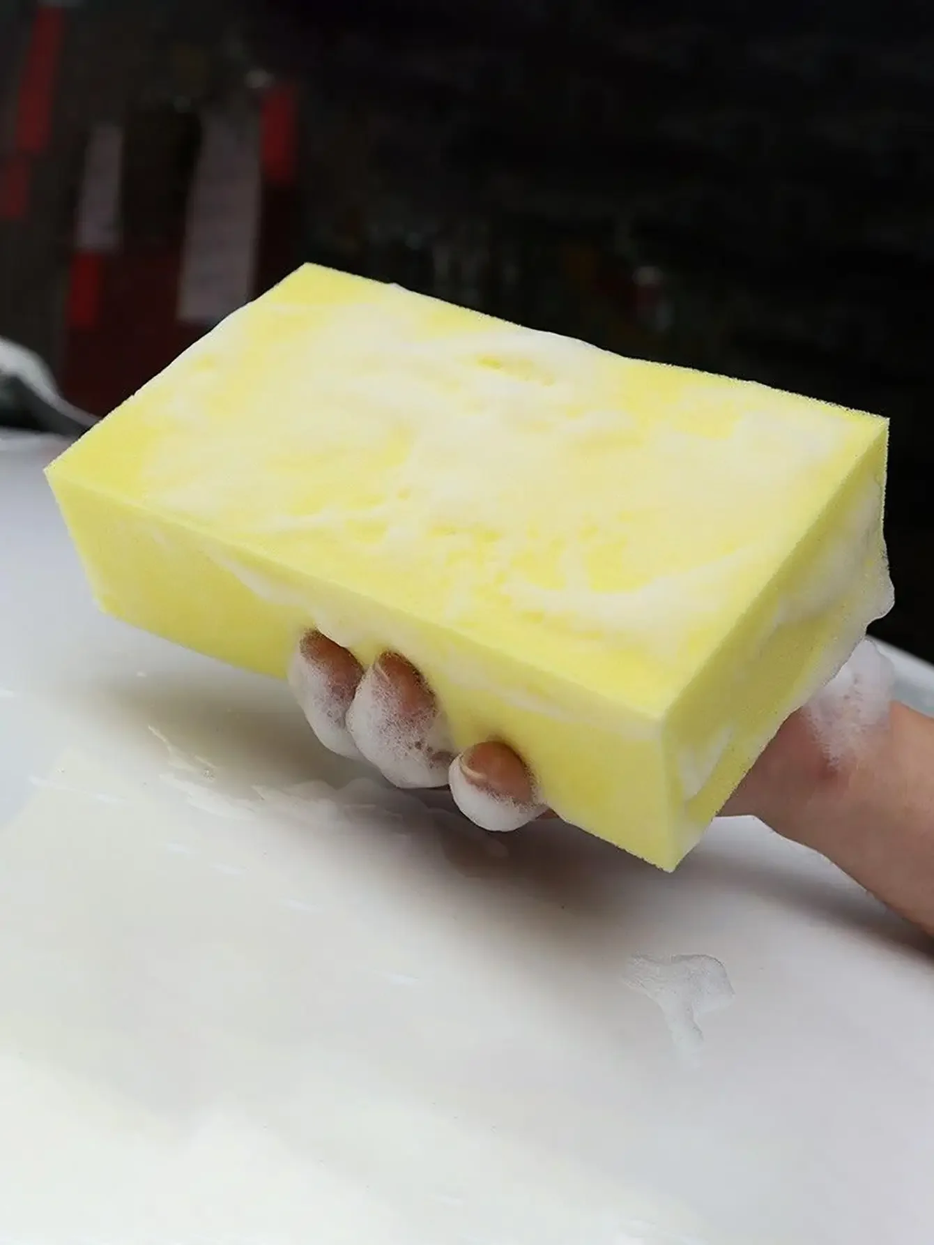 2 шт. Абсорбирующая губка для мытья автомобиля воском и дезактивацией