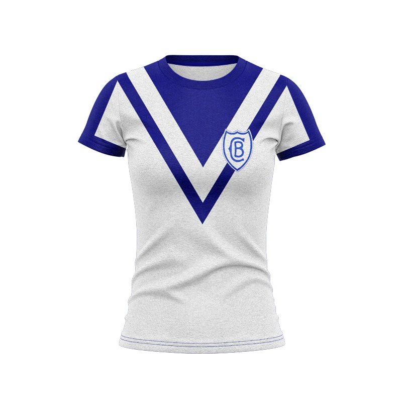 Женская футболка в стиле ретро с изображением кантербери бэнкстауна бульдога 1967