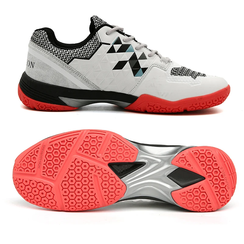 

Professional Badminton Shoes Men Women Kids Size 36-45 Professional Badminton Sneakers Light Tennis Shoes Luxuey Tennis Sneakers