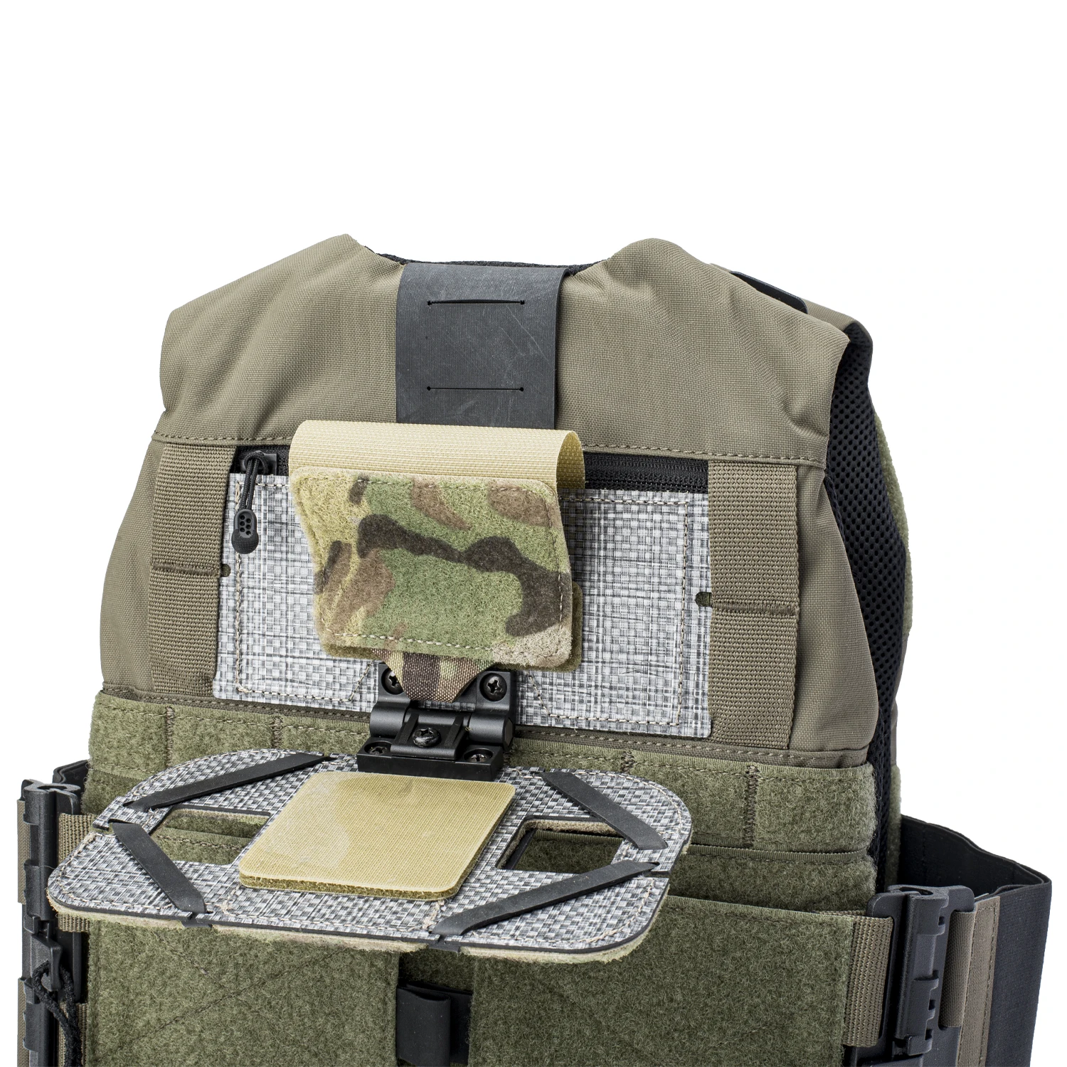 Открытый тактический жилет FCSK FCPC прямой кронштейн для телефона с откидной