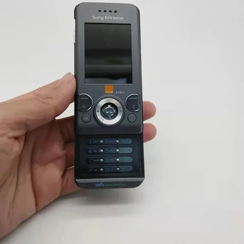 Мобильный телефон Sony Ericsson W580, оригинальный мобильный телефон 2,0 дюйма, 2 МП, 1 SIM-карта, сотовый телефон с турецкими английскими языками