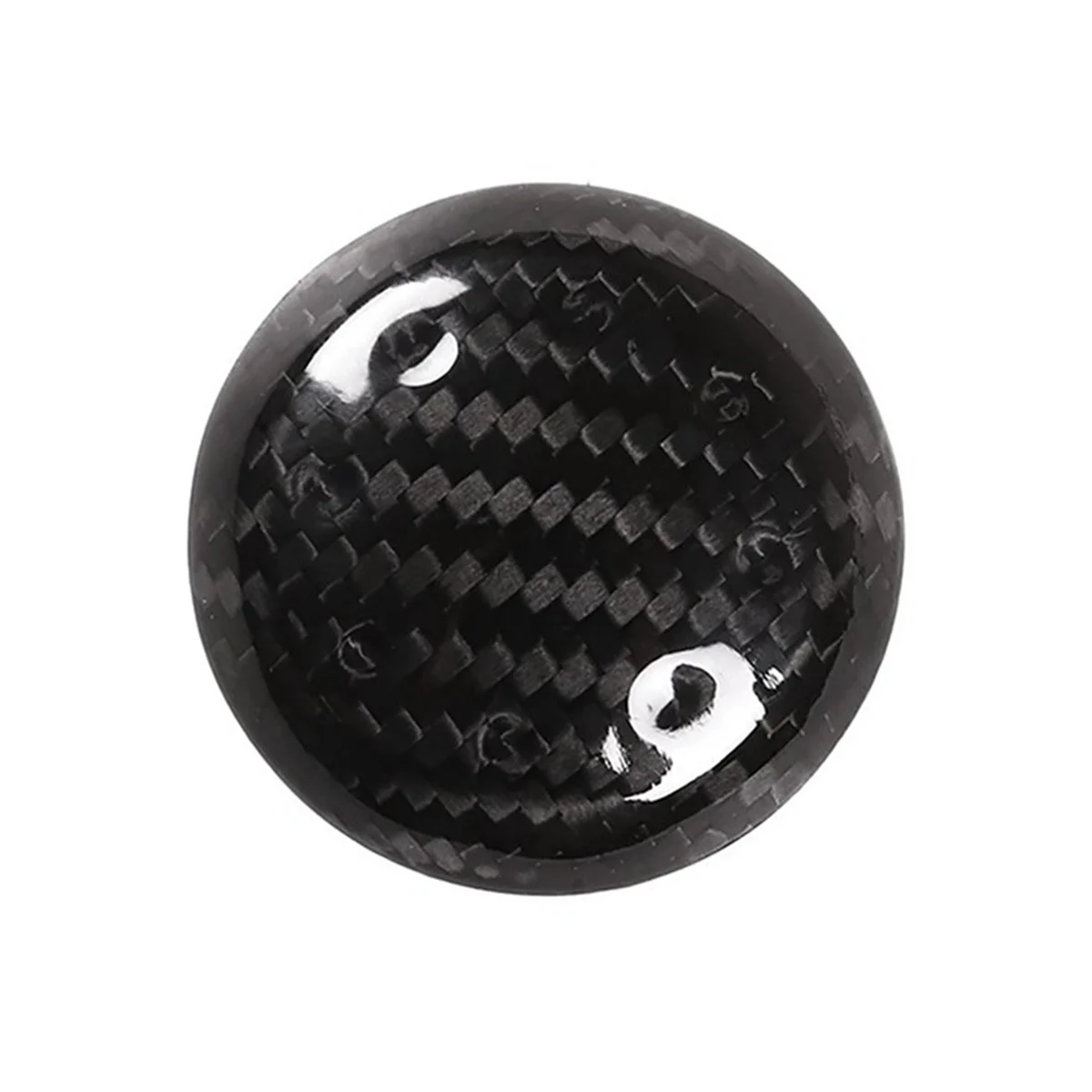 

Car Carbon Fiber Gear Head Knob Shift Cover Trim Shifter Lever Cover Decoration for 86/ BRZ 2012-2020