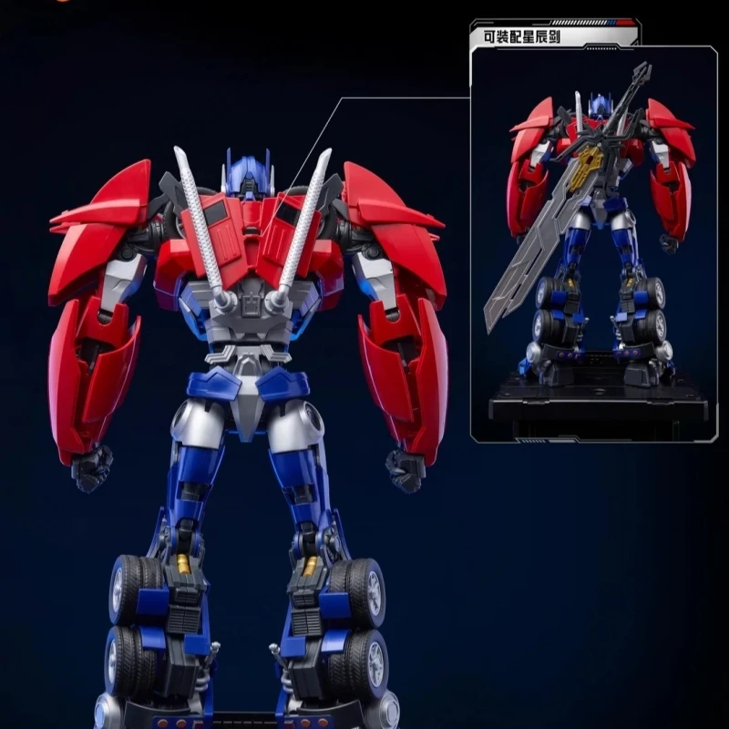 Фото Blokees Transformers: Prime Optimus Prime, серия Legend, коллекционная фигурка, подвижная модель, аниме-конструктор, игрушка для сборки, декор, подарок №4