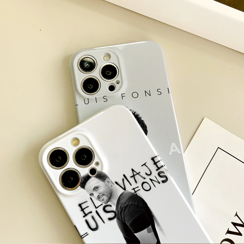 Чехол для телефона Singer L-Luis F-Fonsi El Viaje iPhone 16 15 14 13 12 11 Plus Pro Max Mini универсальный