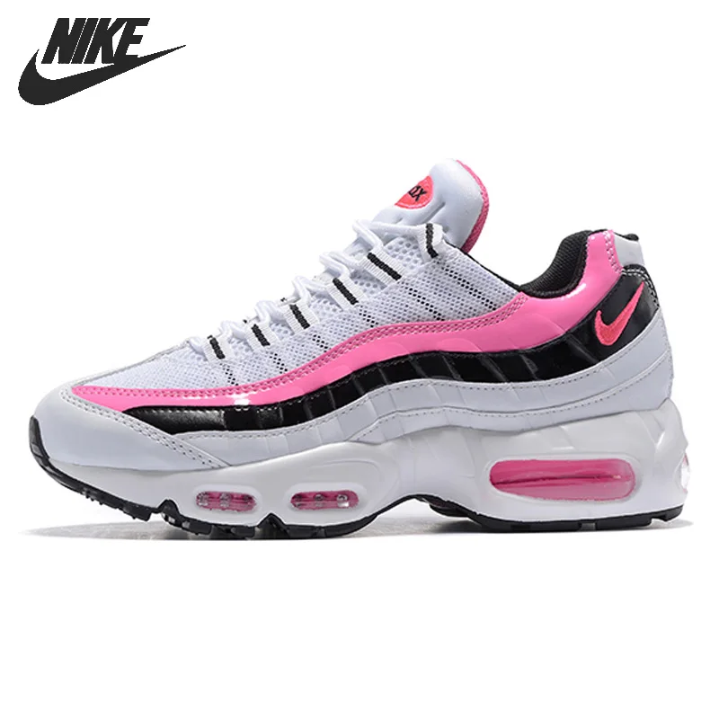 кроссовки Nike Air Max кроссовки воздушной подушкой, белые, розовые - купить по выгодной цене | AliExpress