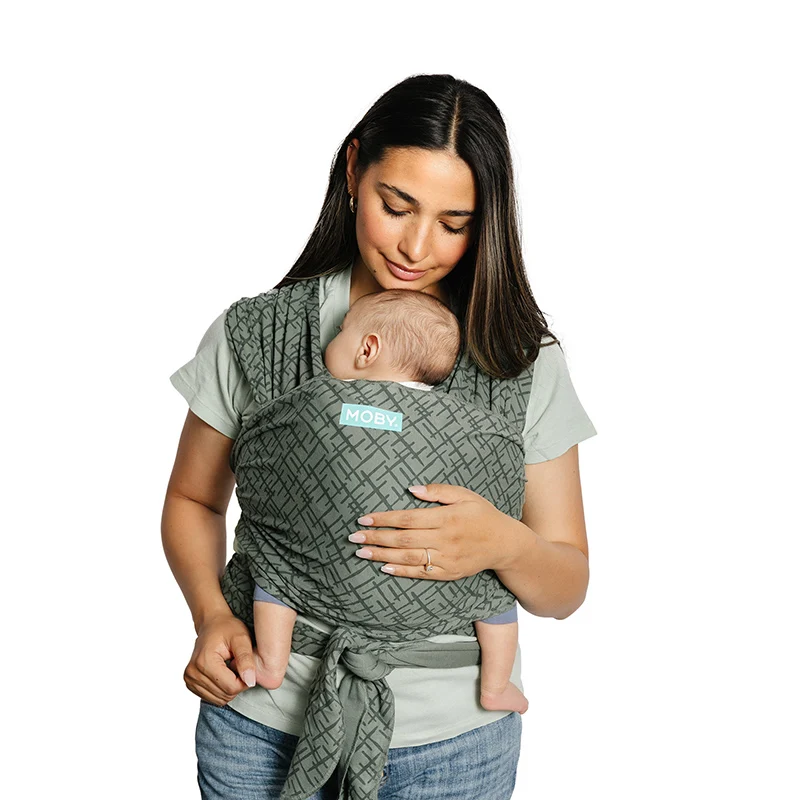 Knit Baby Wrap Carrier Baby Sling Wrap Babyback Carrier Ergonomic Infant Strap for 0-18 Months