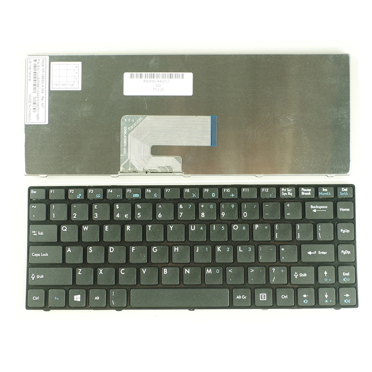 Клавиатура для MSI CR420 CR430 CR460 X370 CX420 CX420MX X420 X460DX английский США